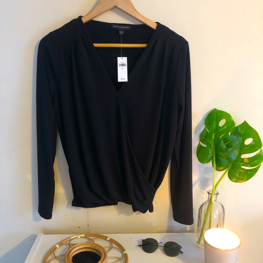 Brand new banana republic long sleeve top